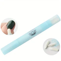 1pcs Nail Art Polish Corrector Removal Pen Replacement Tips Cleaner Erase Removal Mistake Refillable Manicure Tool