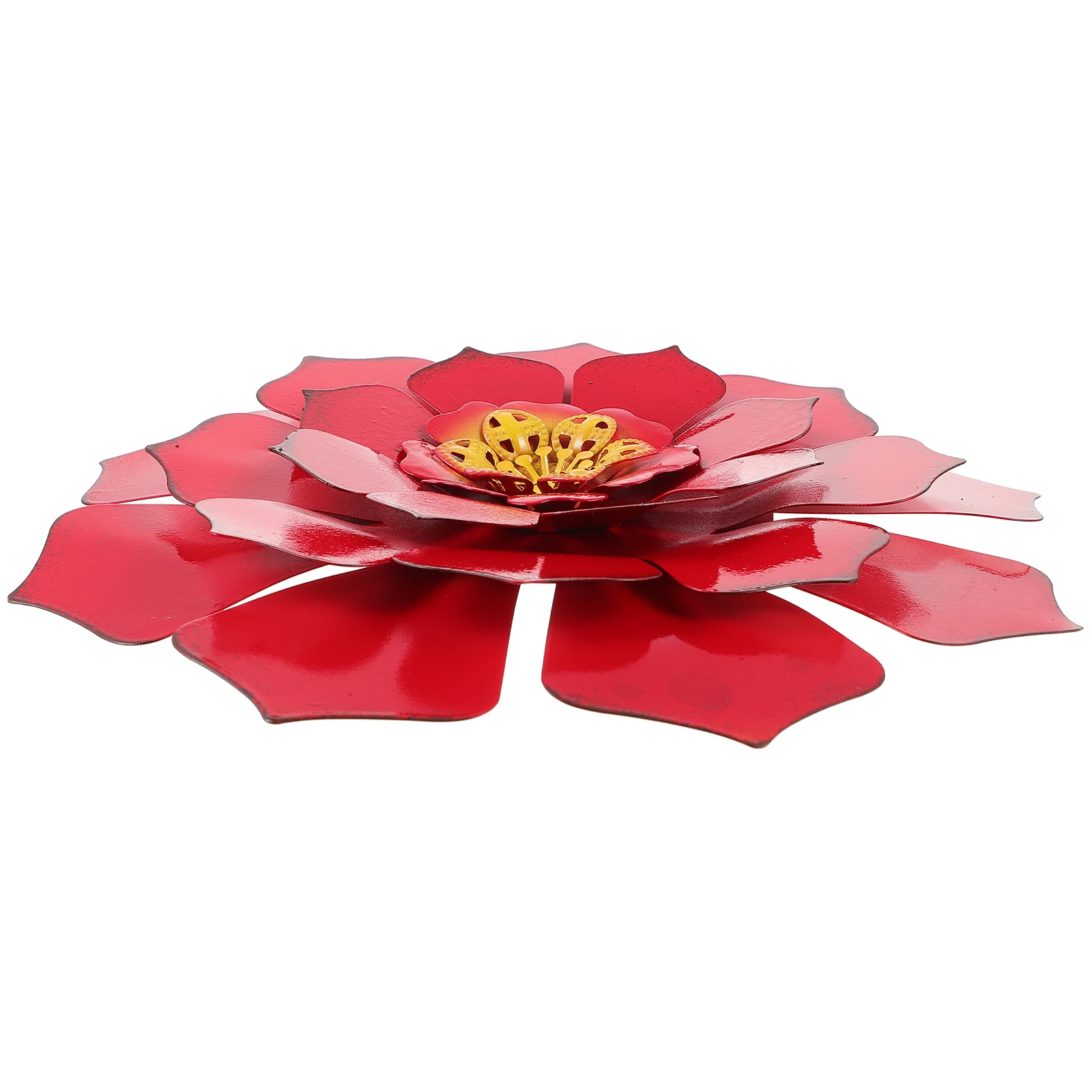 

Colorful Iron Wall Hanging Decor for Bedroom Living Household Flower Pendant Room Artificial Floral Ornament Home Decor Craft