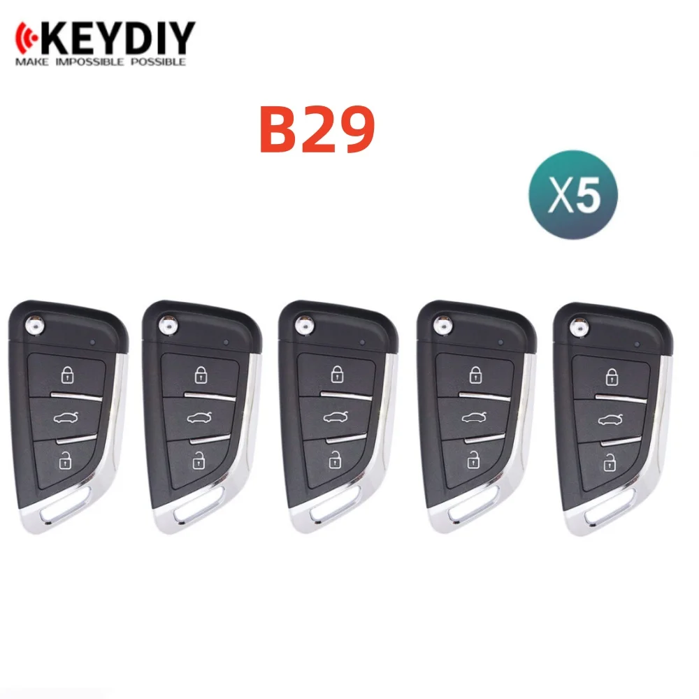 

5 шт./лот KEYDIY B series B29 3-кнопочный универсальный пульт дистанционного управления KD для KD200 KD900 KD900 + URG200 KD-X2 mini KD для стиля BMW
