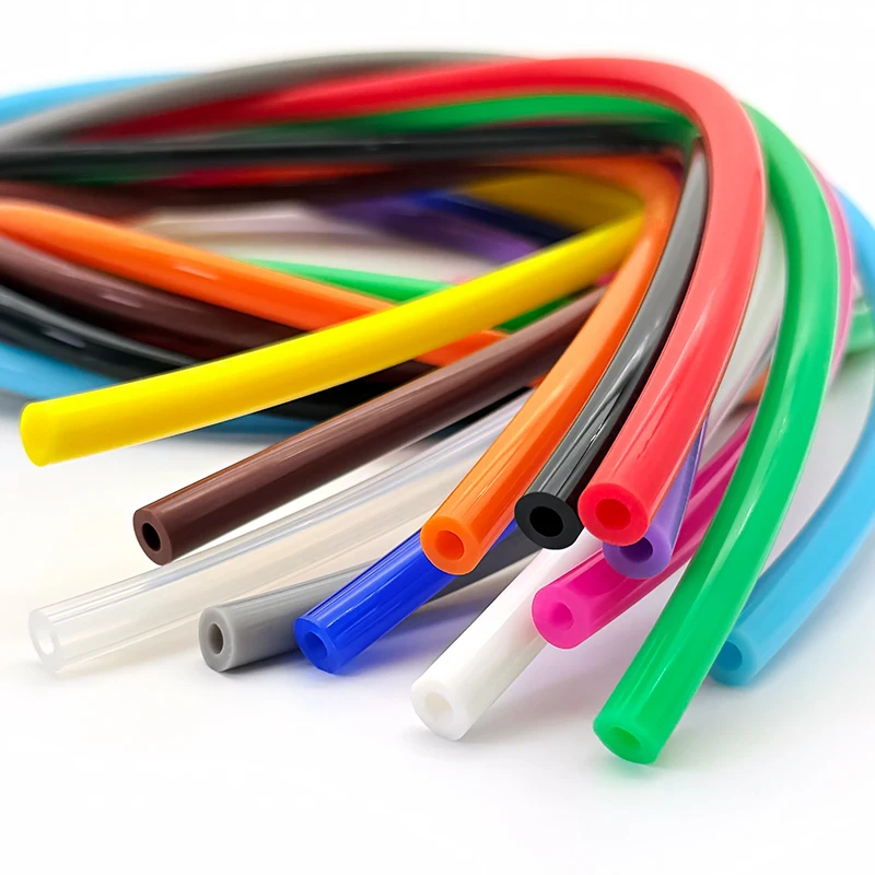 Silicone Tube 1 Meter ID 2 3 4 5 6 7 8 9 10 12 mm Flexible Rubber Hose Food Grade Soft Drinking Pipe Water Connector Soft Tube