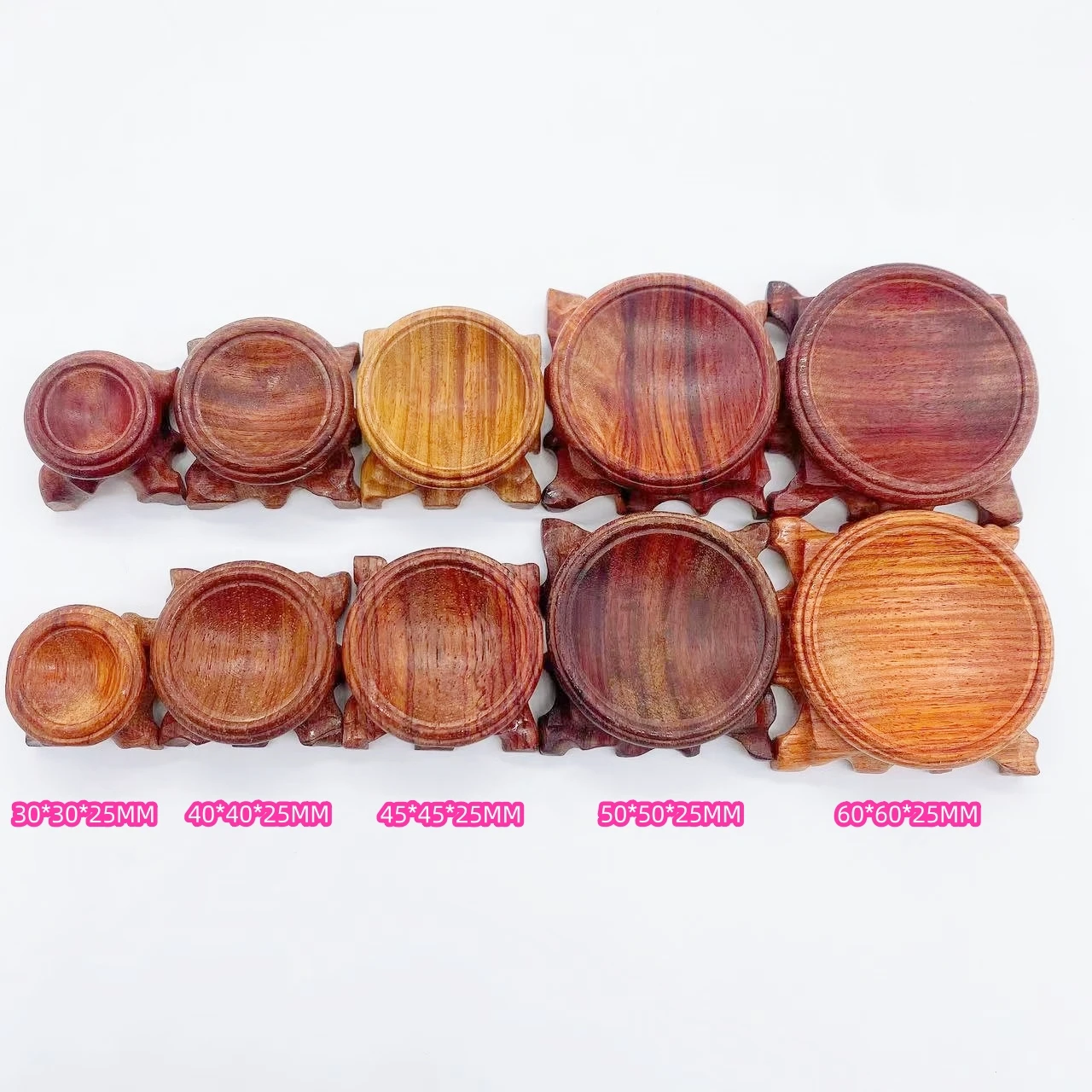 クリスタルボールベースの木製ディスプレイスタンド,日曜大工の - Home Decor Modern Organic のレビューと価格