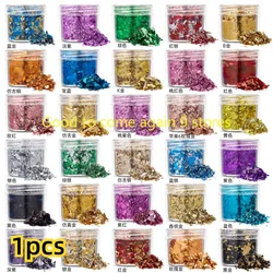 1pcs Carbon Fiber and Products Have Shiny Metal Surfaces and Different Colors Decorative Materials Foil Shredded for Coloring