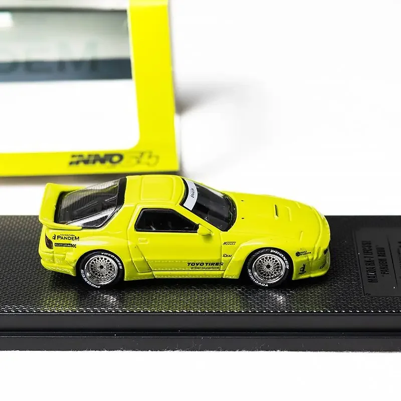 INNO 1/64 Mazda RX7 2025 malaisie exposition limitée alliage jouet véhicule à moteur moulé sous pression en métal modèle cadeaux