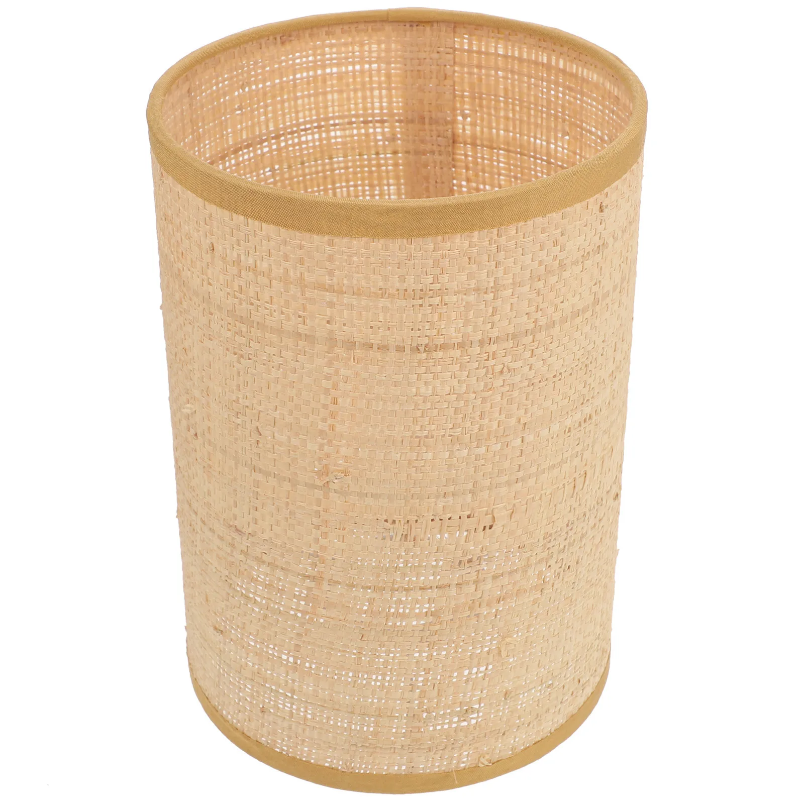 

Rattan Lamp Shade Woven Drum Cover For Table Floor Lamp E27/E14 Modern Rustic Light Shade Replacement Home Decor Lighting