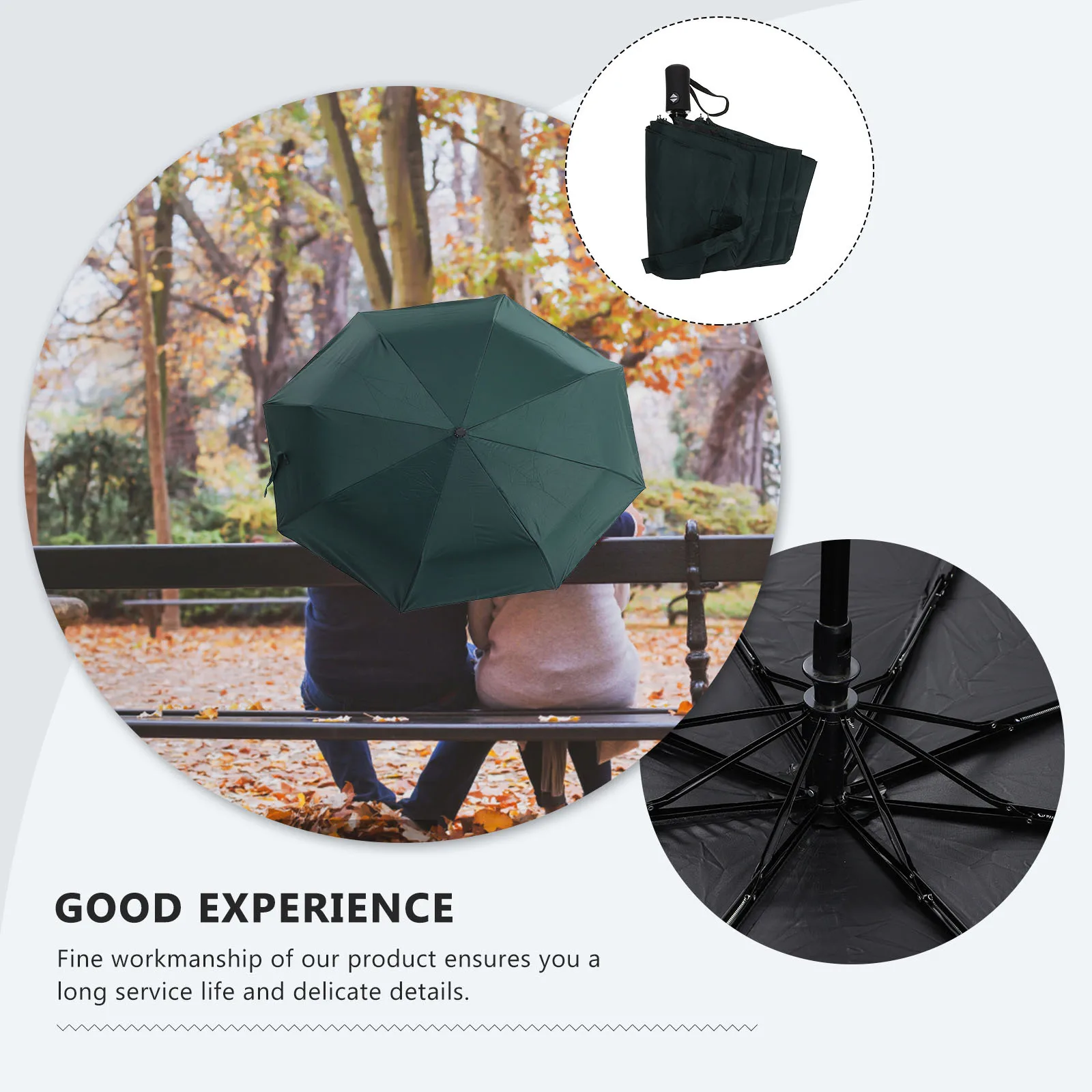 

Sun Umbrella For Rain Umbrella Waterproof Windproof Foldable Uv Protection Travel Compact Parasol For Rain Sun