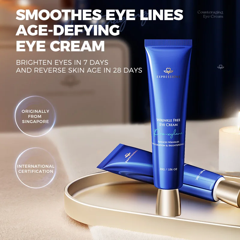 Eye Cream with Peptides & Niacinamide – Reduces Fine Lines, Firms Eye Area, Brightens Dark Circles & Hydrates