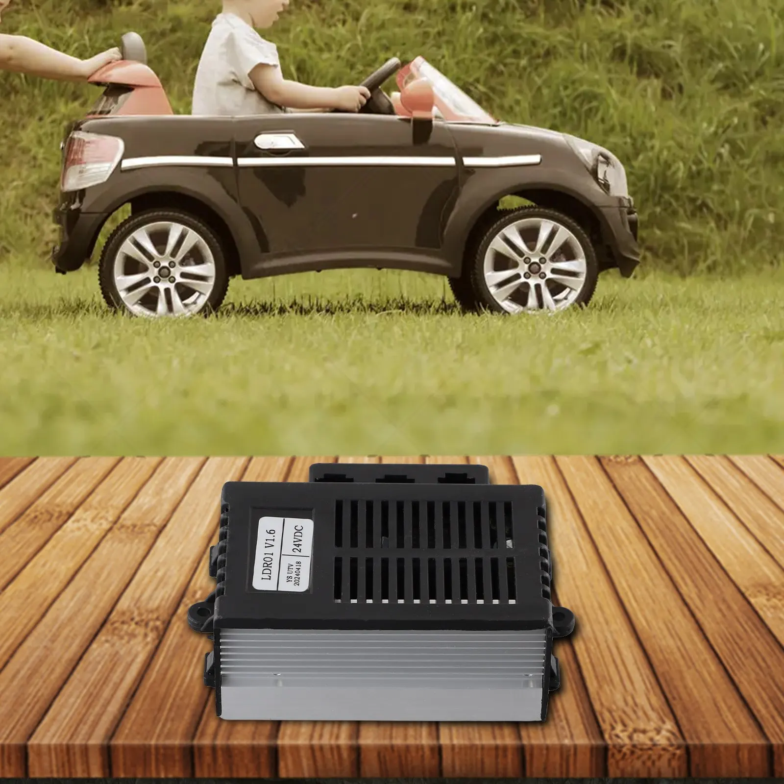 

LDR01 JJF UTV 24V Controller for Children Electric Vehicles Compatible with Matching Model Numbers and Batteries