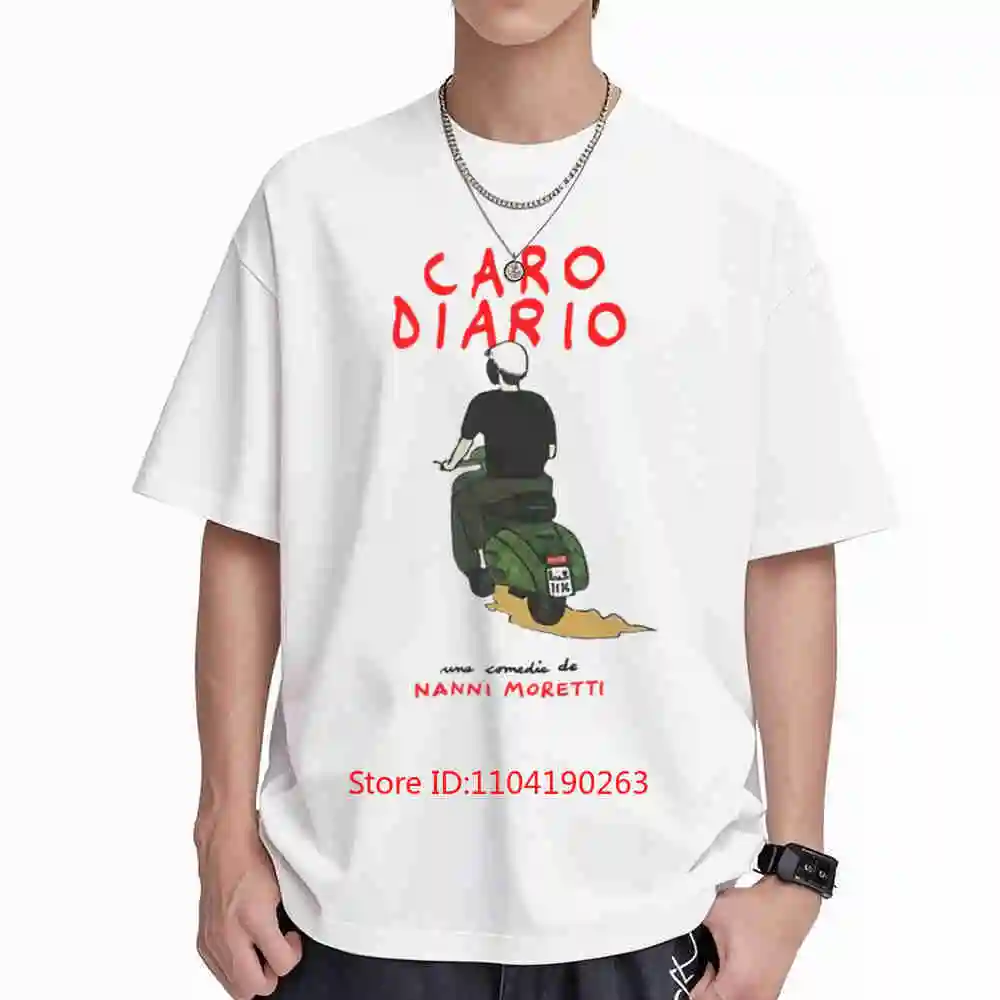 Caro Diario Nanni Moretti Italian Film Short Sleeve Tee 100% Cotton T-Shirt