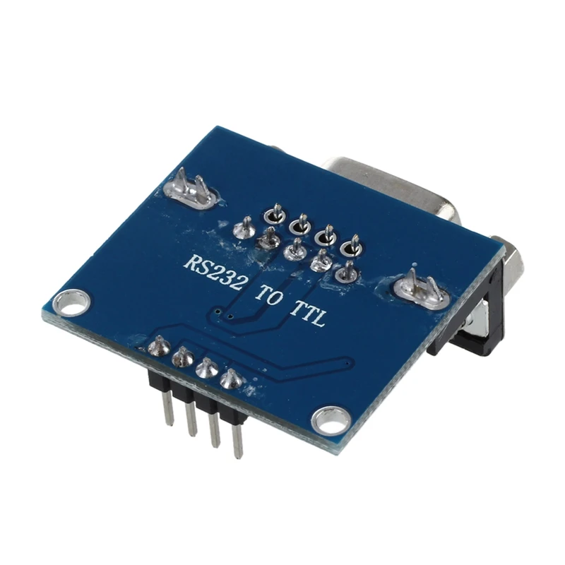 RISE-2X MAX3232 RS232 Serial Port To TTL Converter Module DB9 Connector W/ 4 Jump Cables