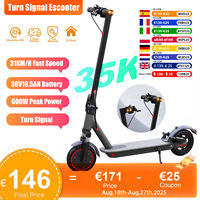 2025 New AOVOPRO Turn Signal Electric Scooter 350W 8.5 Inch Tire APP Smart Escooter 31KM/H 36V10.5AH Electric Scooter for Adults