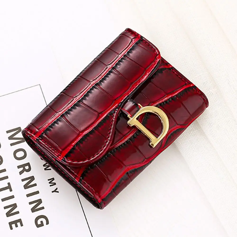 Multi-functional Mini PU Card Holder Clutch Bag Multi-Card Short Wallet