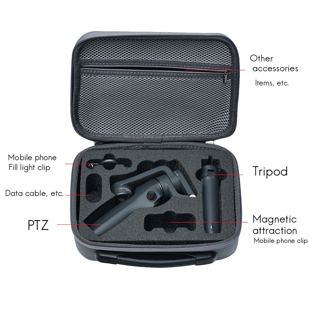 Сумки для хранения OM6, прочный чехол для переноски OM6 Osmo Mobile 6, ручной стабилизатор, простая портативная сумка, аксессуары