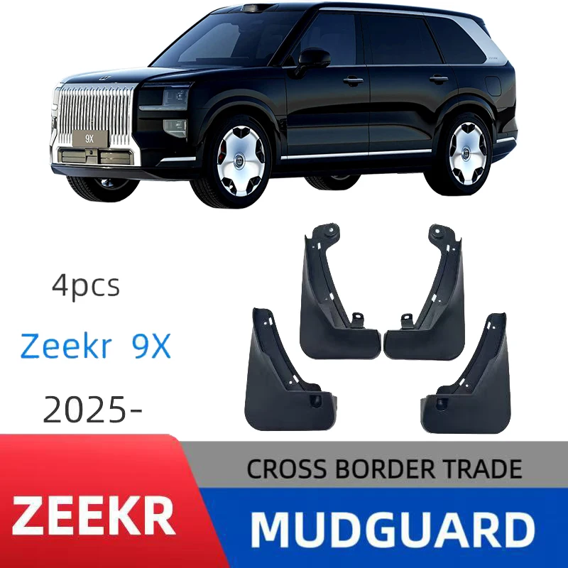 

Car mudguard for ZEEKR 9X;Soft plastic material;Prevent sediment splashing;Keep the vehicle clean;Electric;PHEV