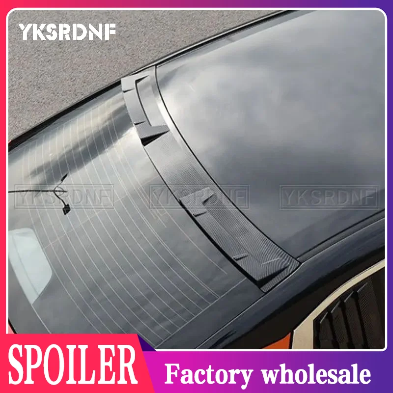 

Для Nissan Sylphy Sentra 2020-2021 года, спойлер на крышу заднего окна, крылья, высококачественный АБС-материал, черный автомобильный тюнинг, аксессуары для кузова