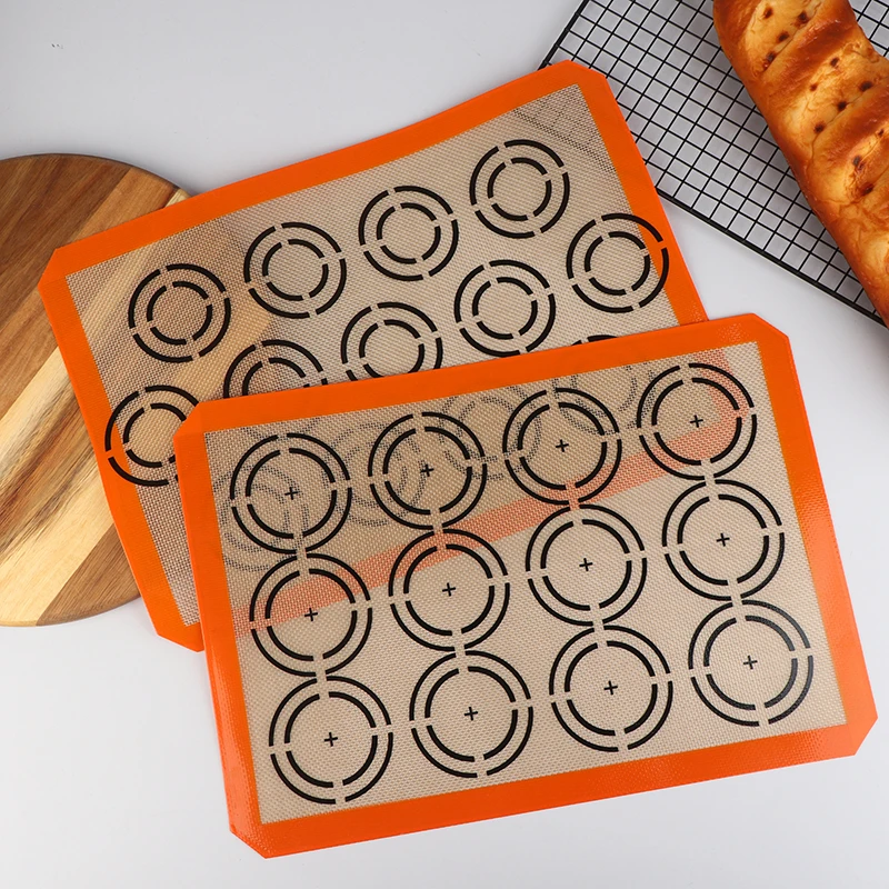 

1Pc Silicone Baking Mats For Oven Thickened Reusable Non Stick Heat Resistant Bakeware Sheets Liner For Cookies Macaron Bread