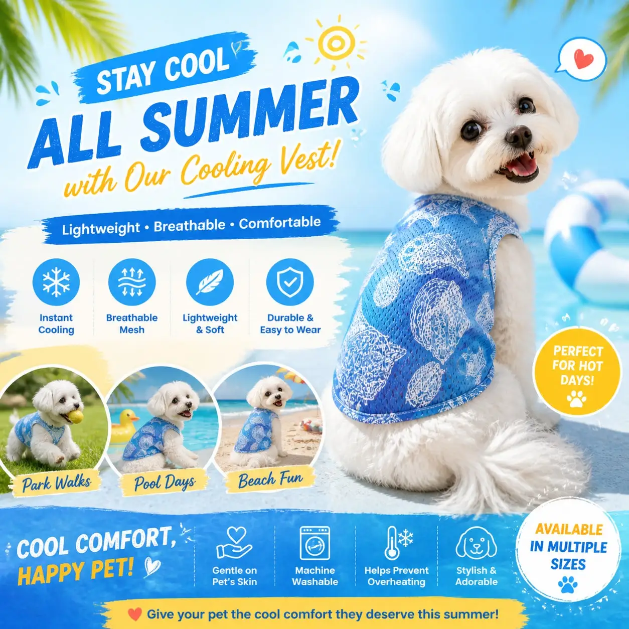 Dog Summer T-Shirts Vest,Pet Breathable Soft Basic Clothes for Small Medium Boy Girl Dogs Apparel Spring Summer for Daily Wear