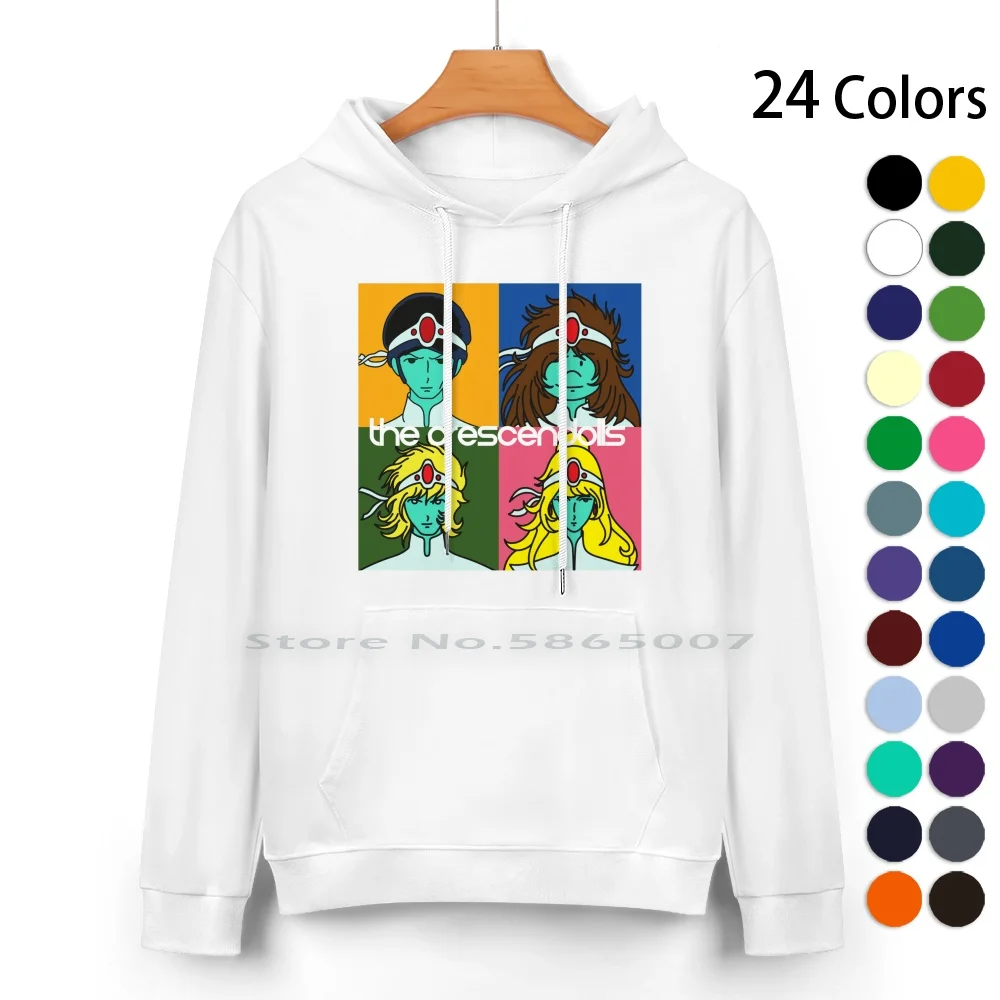 

The Crescendolls [ Version ] Pure Cotton Hoodie Sweater 24 Colors Album Video Clip Daft Punk Discovery Interstella 5555 Leji