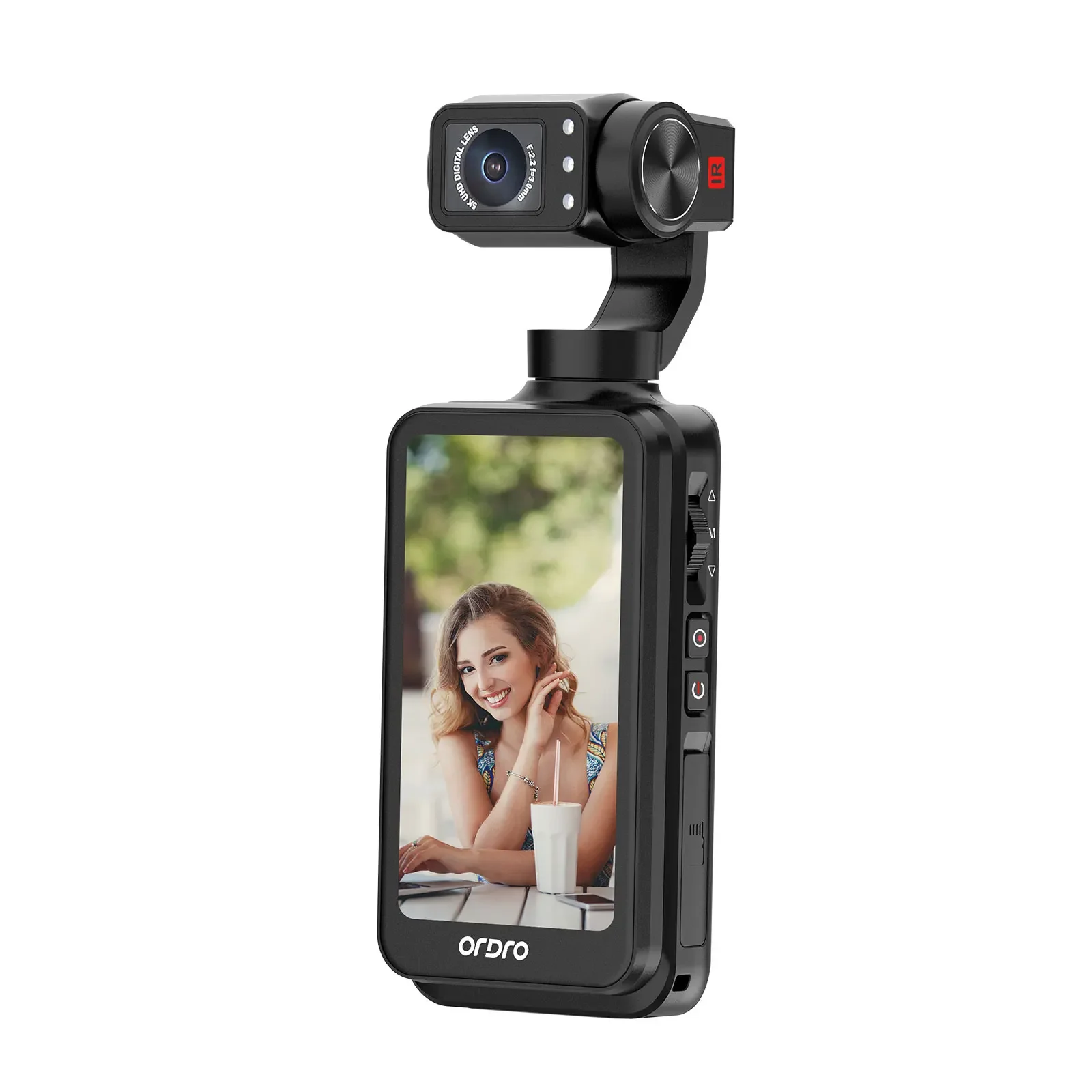 M5 Night Vision Camera Face Tracking Gimbal WiFi Live Streaming YouTube Featuring Recording Function CMOS