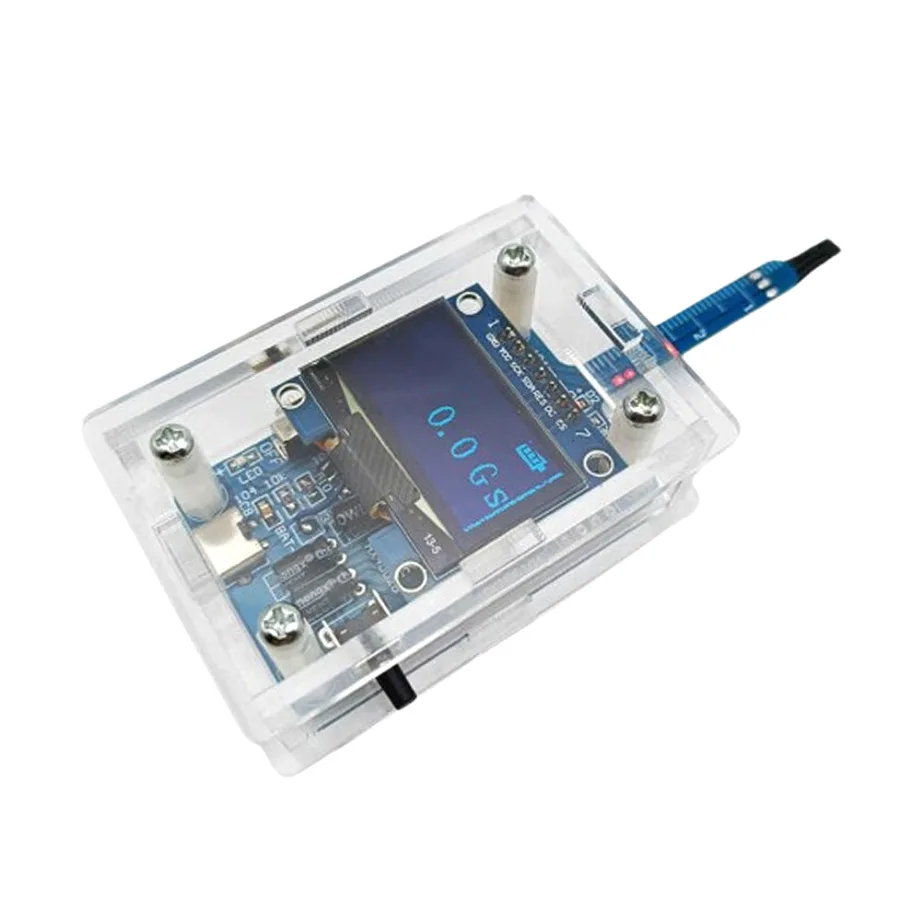 Hall Magnetic Sensor Magnetic Field Strength Detection Module Gaussmeter Magnetometer Magnetic Tester