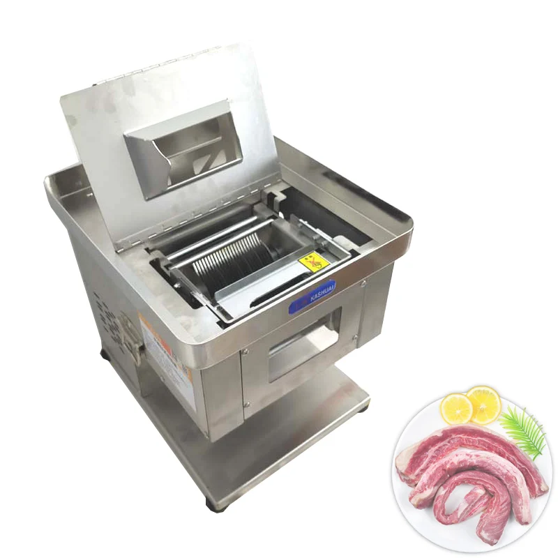 Commercial Electric Meat Slicer Desktop Multifunctional Fresh meat shredding and slicing machine Vegetable Slicer