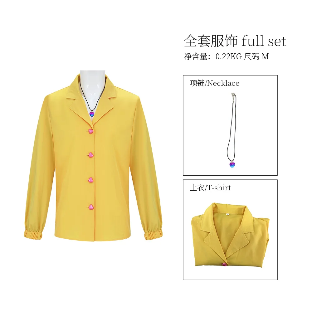 Anime Fantasia Demon Hunter of KPop Saja Boys Abby Cosplay T Shirt Clothing Disfraz Costume Men Halloween Carnival Party Clothes