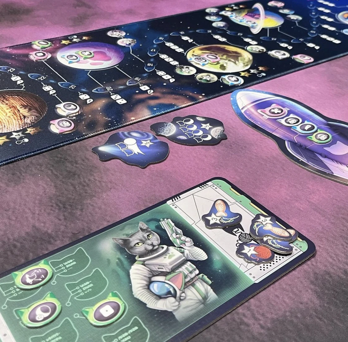 Mlem-スペース代理店ボードゲーム、2〜6人のプレーヤー、家族、パーティー、楽しいテーブルゲーム、友達のエンターテインメント、戦略ゲーム