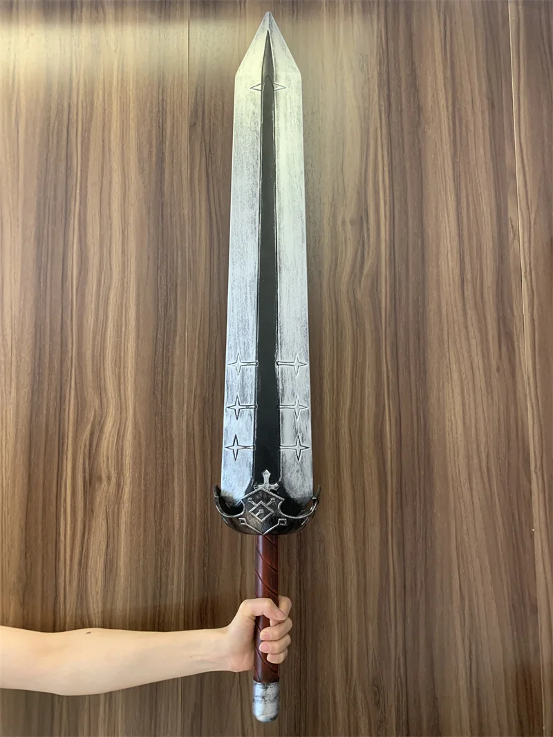 コスプレ用の巨大な黒い剣,コスプレ,ロールプレイングナイフ,ゴム製