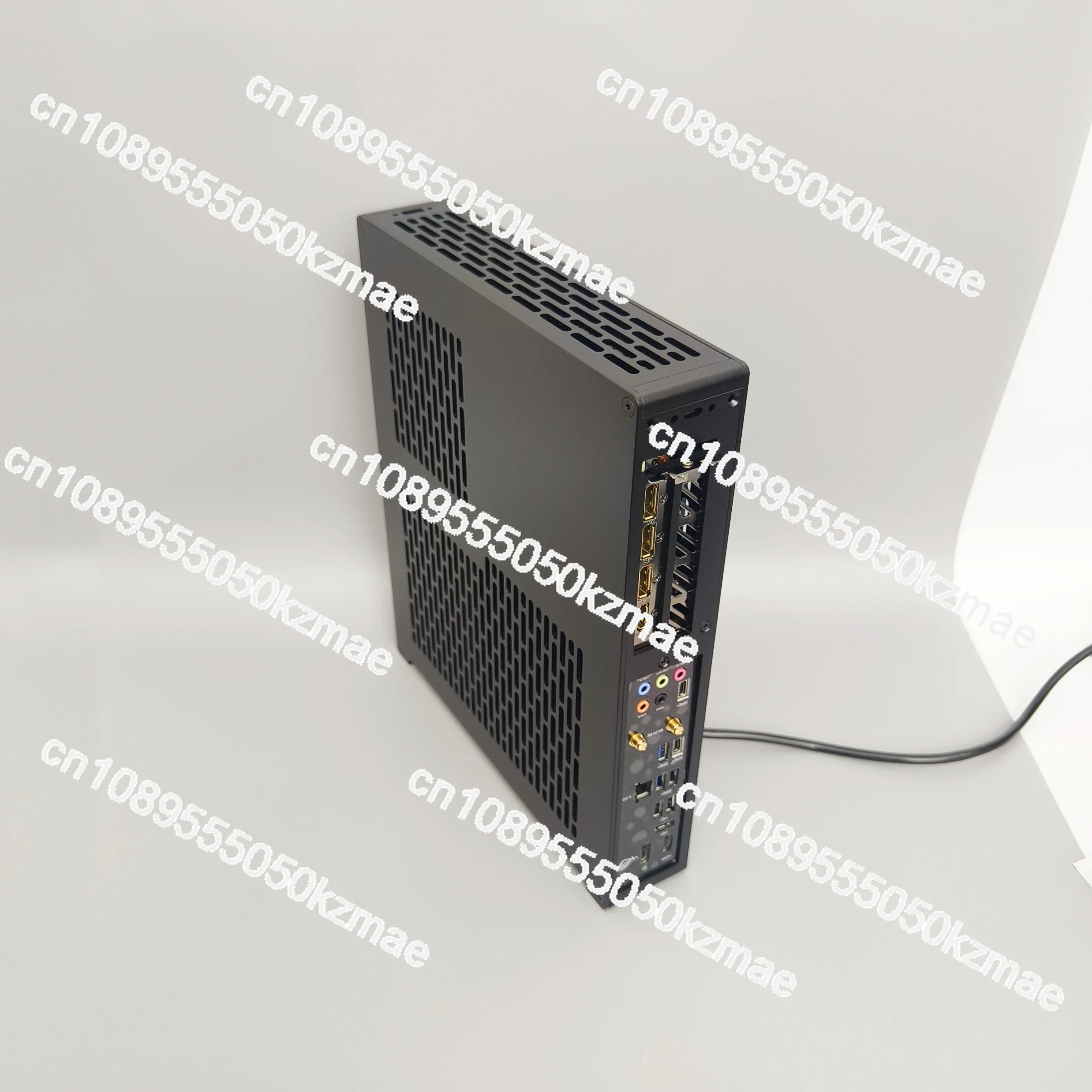 4-Liter Mini ITX Case: S35 Portable Small Form Factor Chassis Supports Dual-Fan GPU & 1U Flex PSU for Ultra-Compact Gaming PC