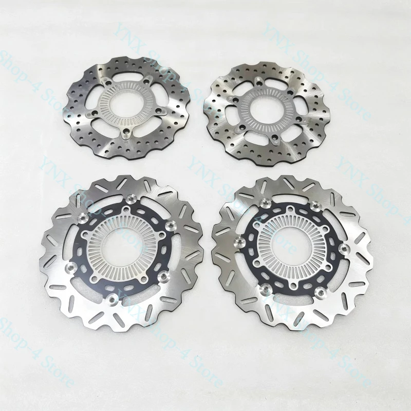 For Qjmotor SRK400 Accessorie Qjmotor SRK 400 Motorcycle Front Brake Rear Brake Disc liquid brake Disc ABS Ring