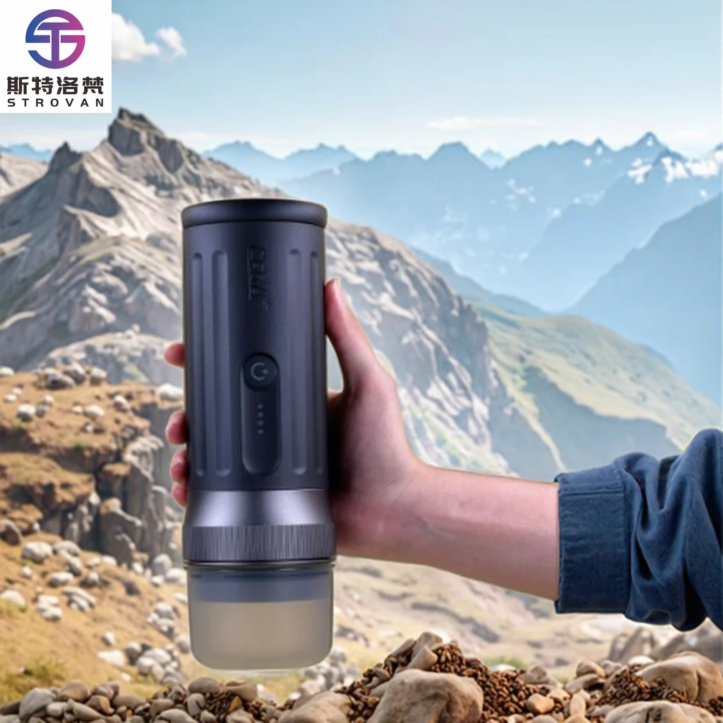 

STLF Espresso Machine USB Battery Travel Coffee Maker Espresso Machine Heating Coffee Machine PCM03S MAX for Car Office Travel