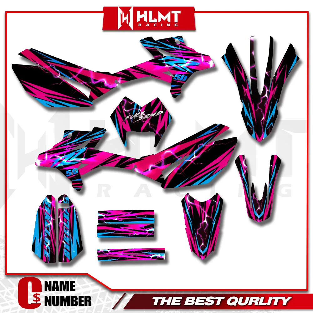 Motorcycle Sticker For BETA RR 50 2011 2012 2013 2014-2020 Backgrounds Graphics Decals Stickers Kits Number Name Custom
