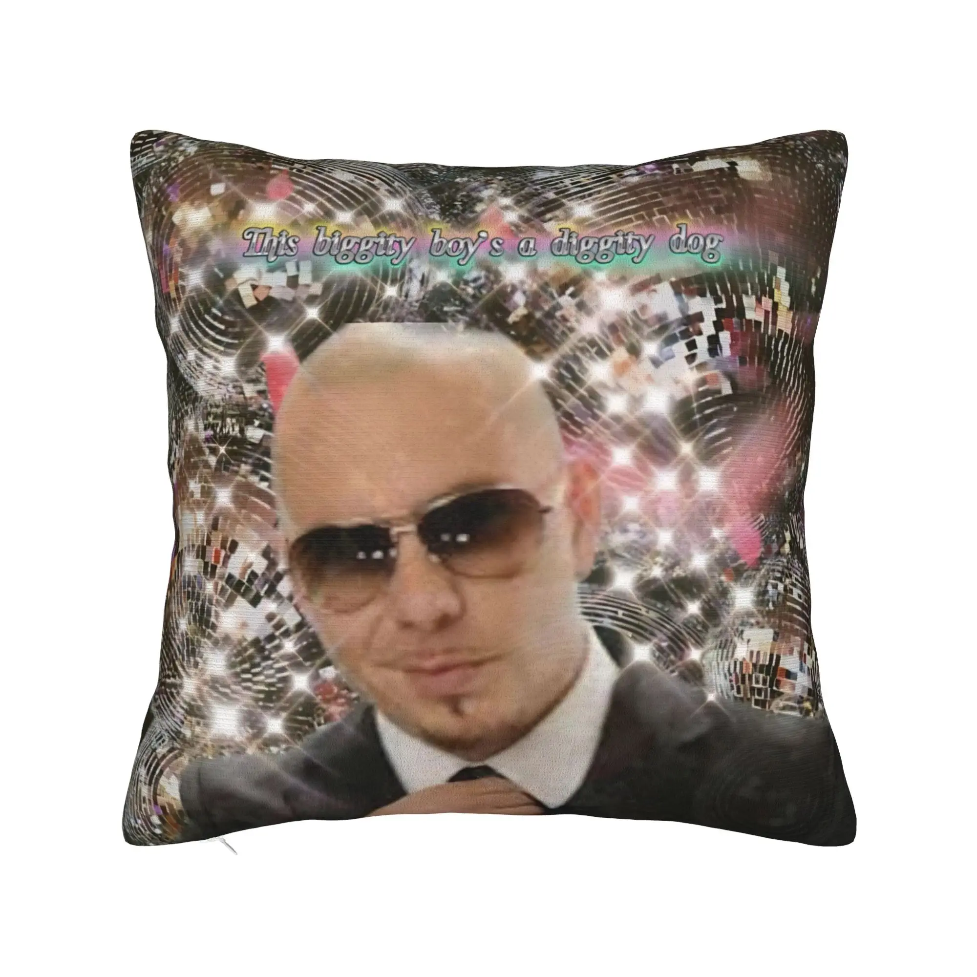 Decorative Pillow Covers Singer Pitbull Tour 2026 Merch Home  Throw Pillow Case Cover Drop Shipping Multi Size