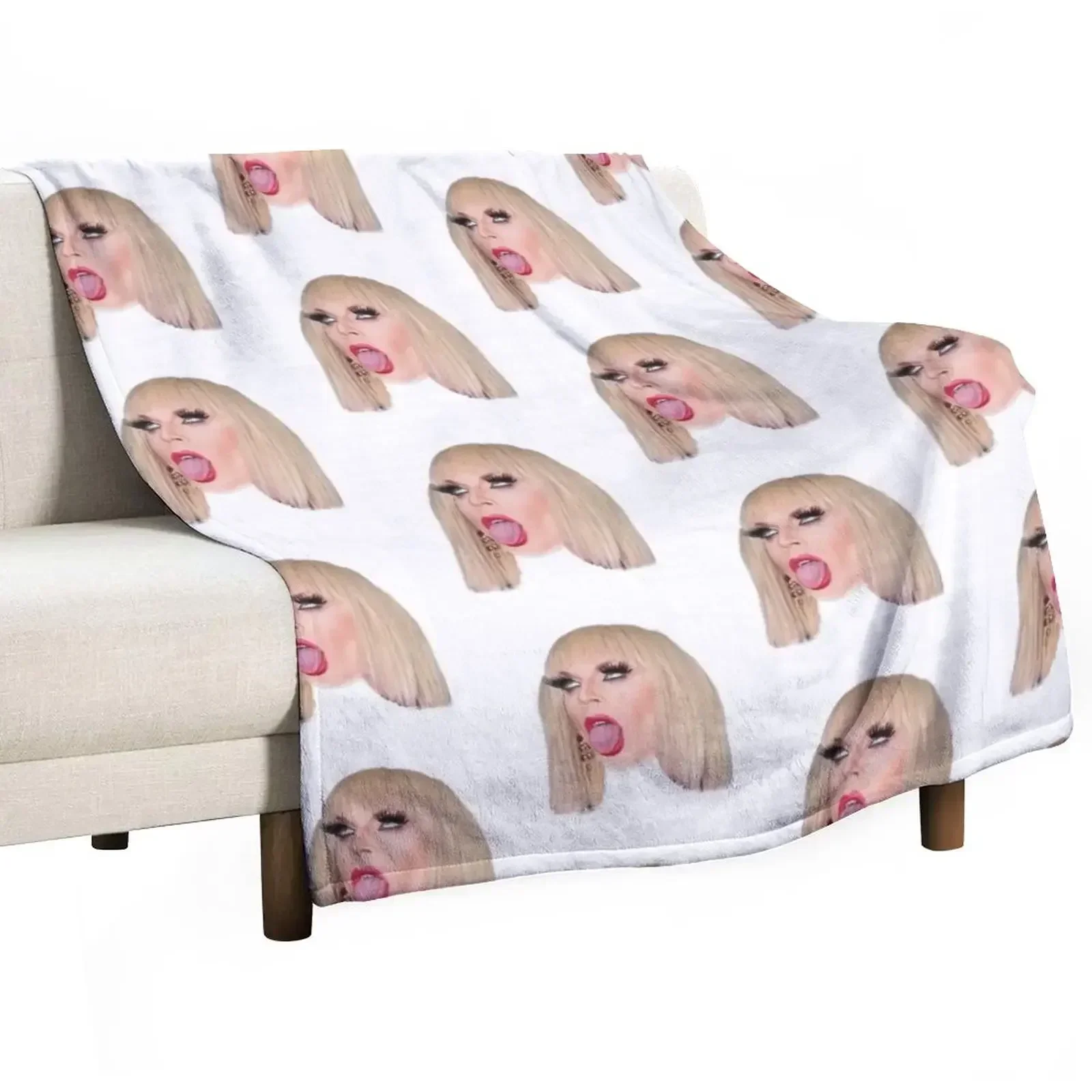 katya zamo Throw Blanket Bed Fashionable Multi-Purpose Custom Luxury St Blankets