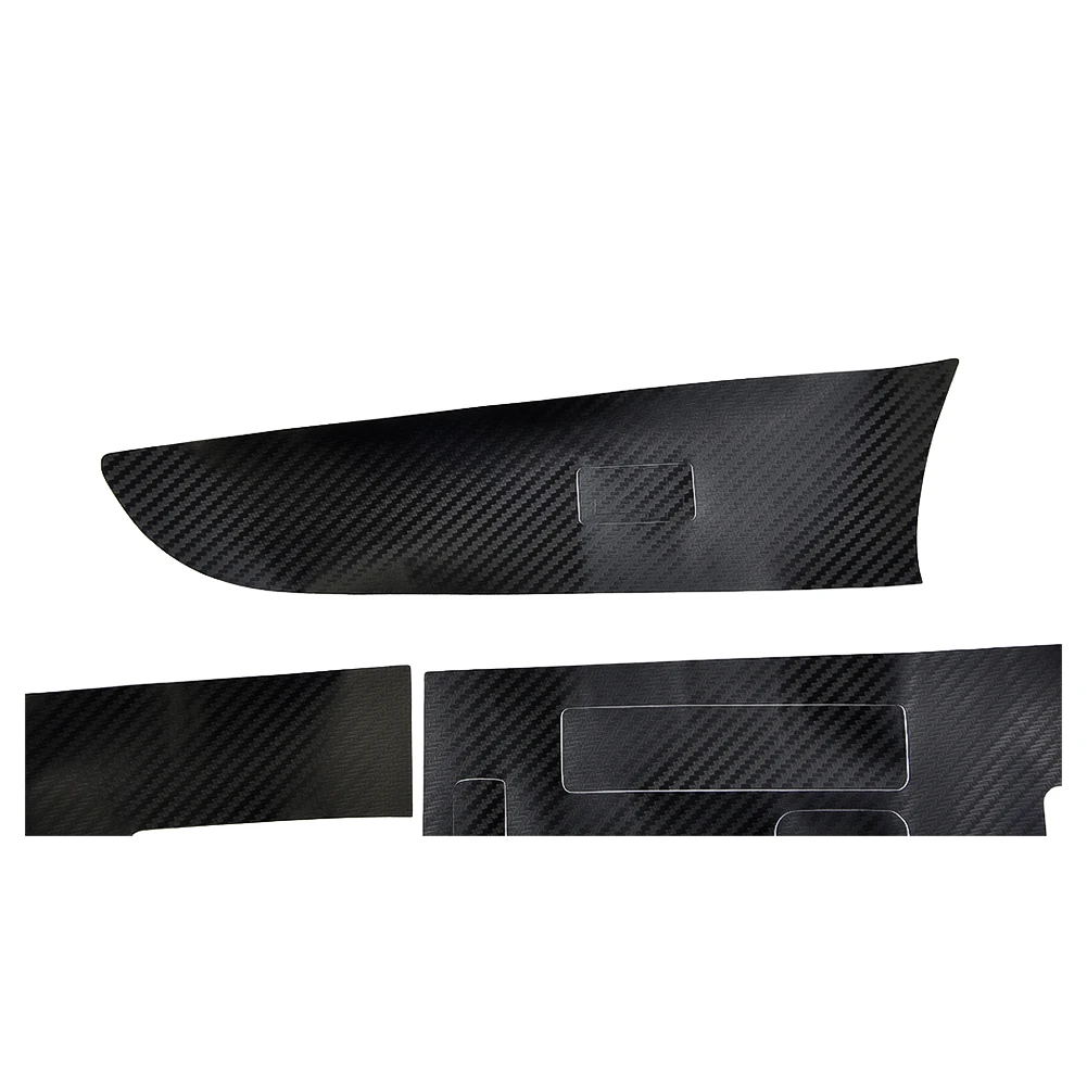 7 قطعة ملصقات السيارات الداخلية ألياف الكربون الأسود لكزس IS250 300 350 2006-2012 لوحة عالية الجودة 100% العلامة التجارية الجديدة