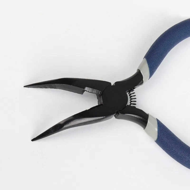 5 Inch Teflon Chicken Bone Tongs, Hand Bent Mouth Tongs, Chicken Feet, Boneless Tongs, Curved Mouth Pliers
