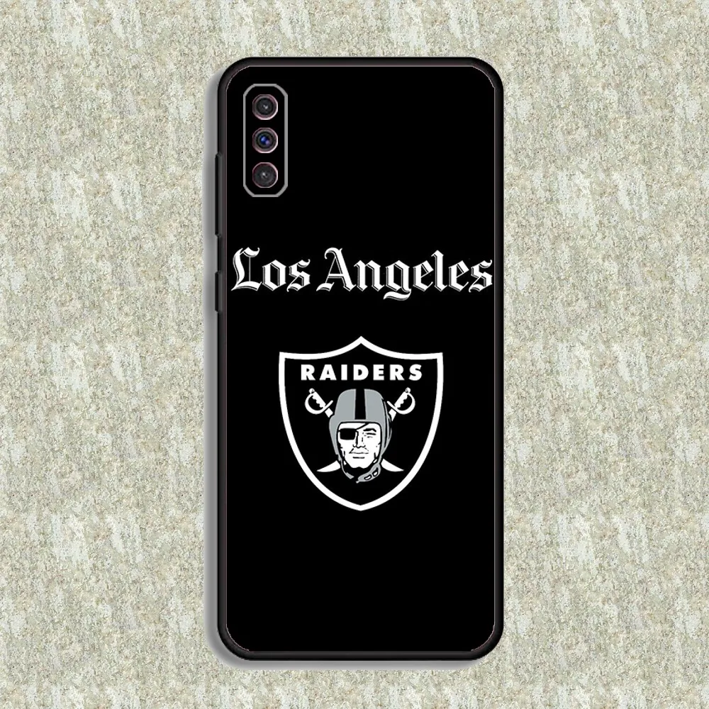 Oakland Raiders Phone Case For Samsung S23,23,22,30,21,10,9,Note20 Ultra,Lite,Ultra,5G,Plus,FE,Black Soft Case