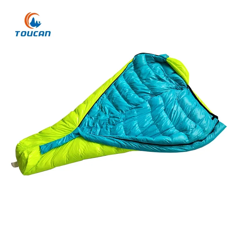 750 Filling Waterproof Outdoor Mummy Goose Down Sleeping Bag