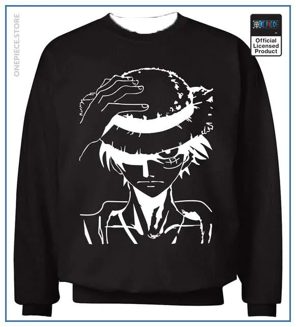 

New Sweater Japanese Anime Luffy Zoro Bandai One Piece 3D Hoodie, Christmas Jersey, Round-neck Shirt for Men and Children