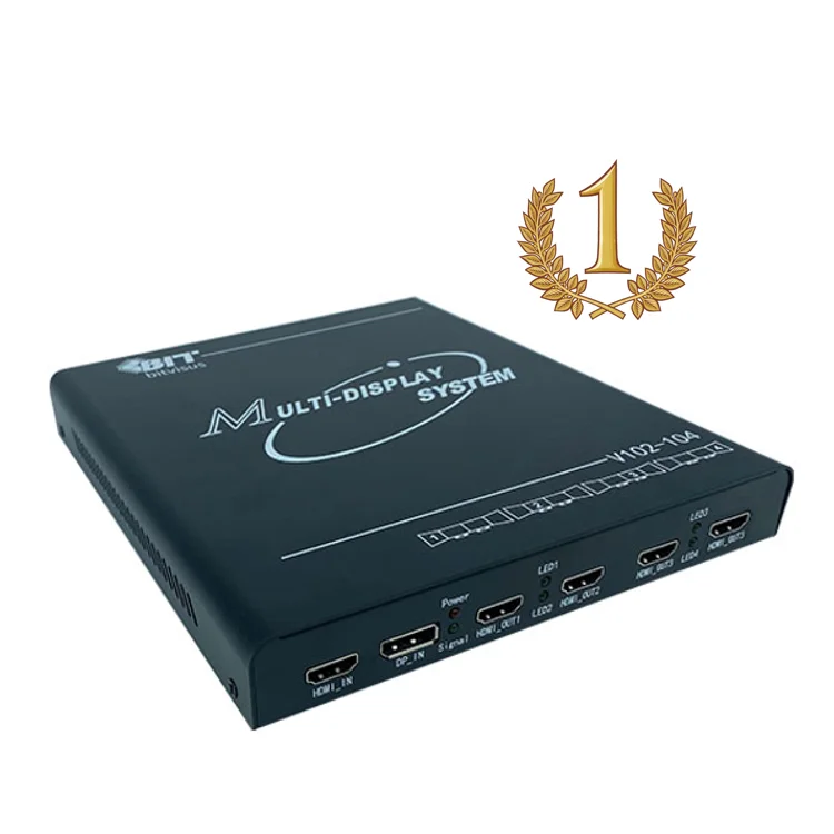 High Quality 4K Video Processor 4 Channels  Signal Extender 4*1 2*2 Video Wall Professional Audio Video Lighting