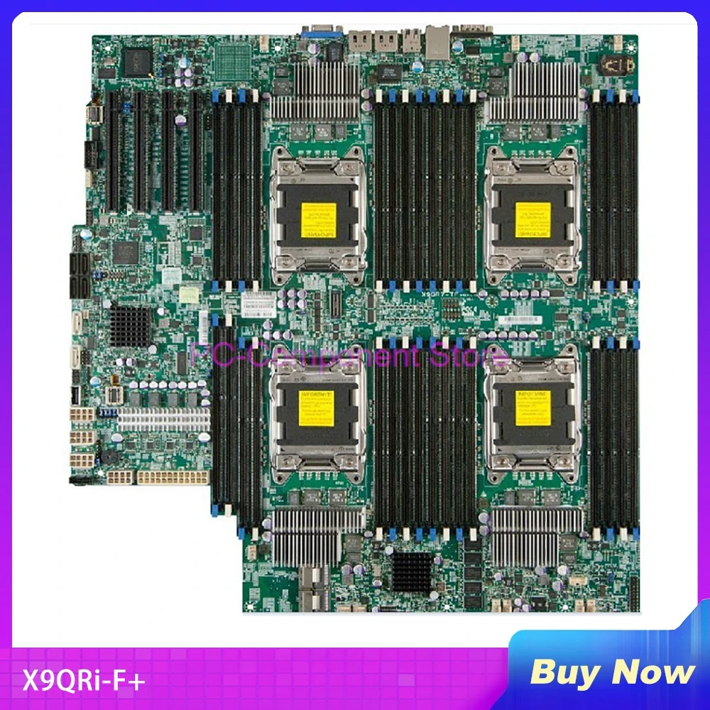 

For Supermicro Server Motherboard Xeon E5-4600 v2(12-Core) E5-4600 (8-Core) Family LGA2011 DDR3 X9QRi-F+