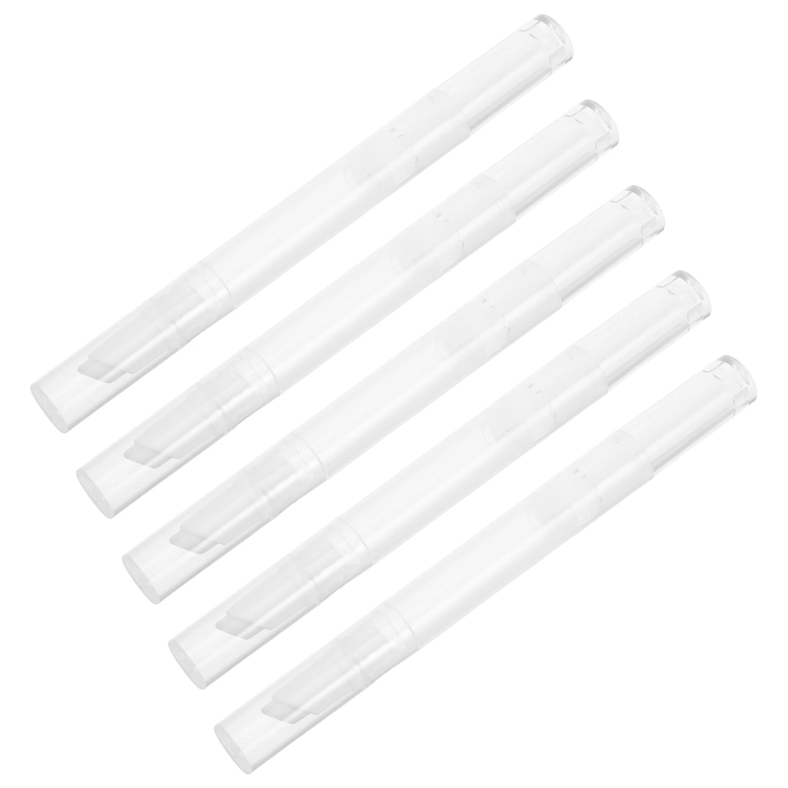 

5pcs Foundation Dispenser Twist Pens Empty Containers Portable Leakproof Travel Makeup Accessories Cuticle Oil Bottle Nail Oil