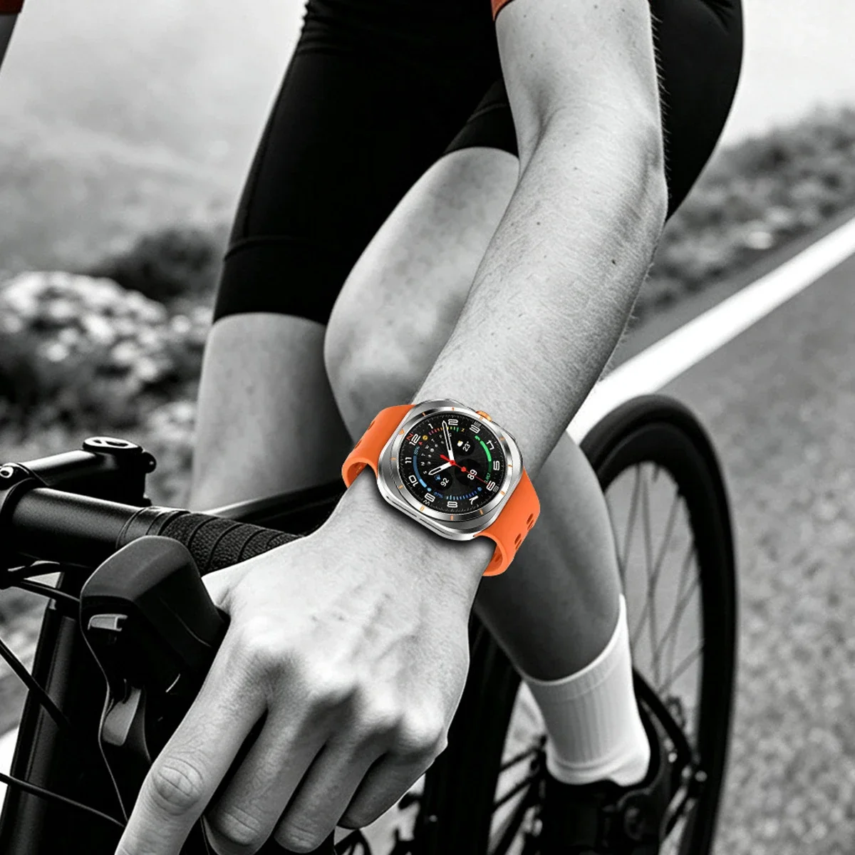 Original Silikonarmband für Samsung Galaxy Watch Ultra 2 47mm Marine Sport Armband Correa für GalaxyWatch Ultra 2026 2025 Bänder – Detail 10