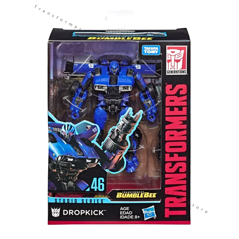 In Stock Takara Tomy Transformers Movie SeriesD-class SS46 Dropkick Sports Car Toy Model ActionFiguresCollecting Hobbies