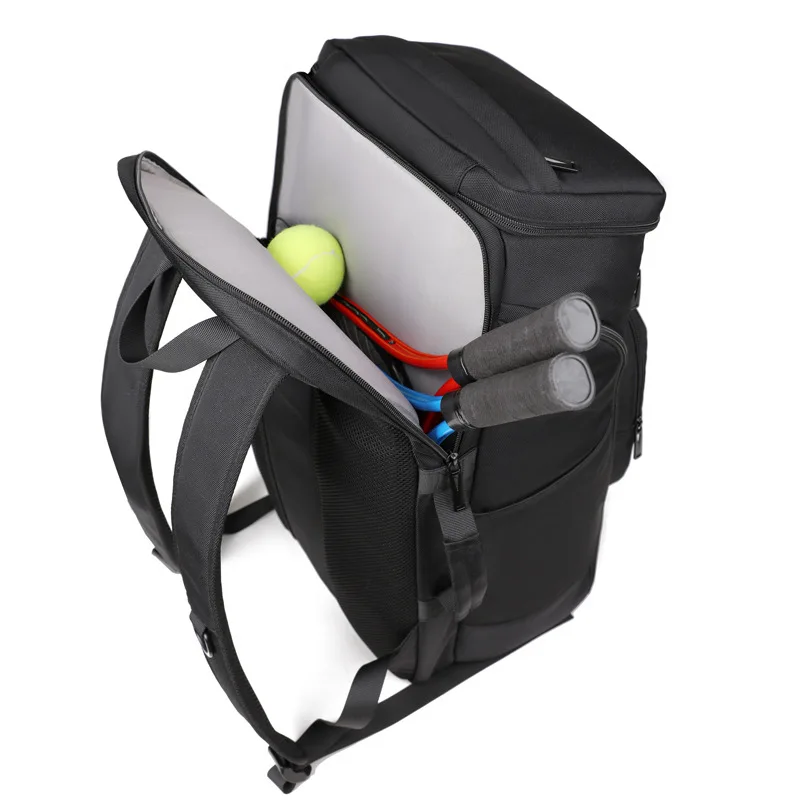 

Badminton bag Tennis bag Large capacity sports bag Business trip Men's independent shoe compartment Dry and wet separation