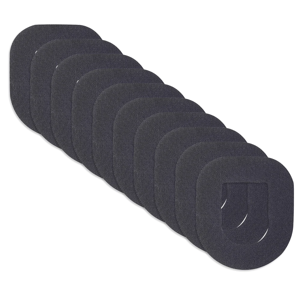 

Набор из 10 дышащих пластырей CGM для Insulat Omnipod (черные)