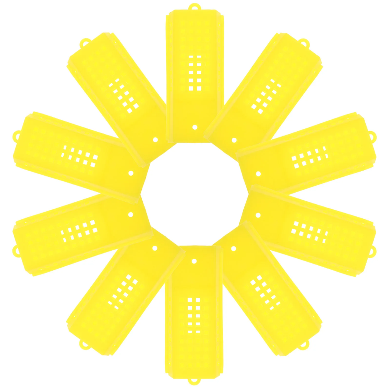 

10 шт. удлиненных пластиковых клеток для пчелиных маток, портативное оборудование для пчеловодства, прочные принадлежности для разведения пчел