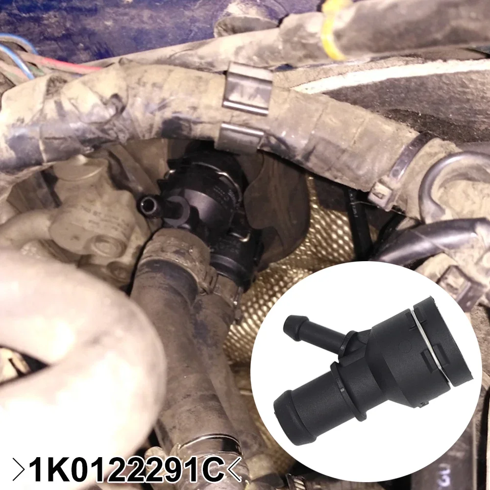 For VW Golf 5 6 Passat B6 B7 Octavia 1Z A3 8P Leon Mk2 Coolant Radiator Hose Coupling Flange Connector 2007 2008 2009 2011 2013