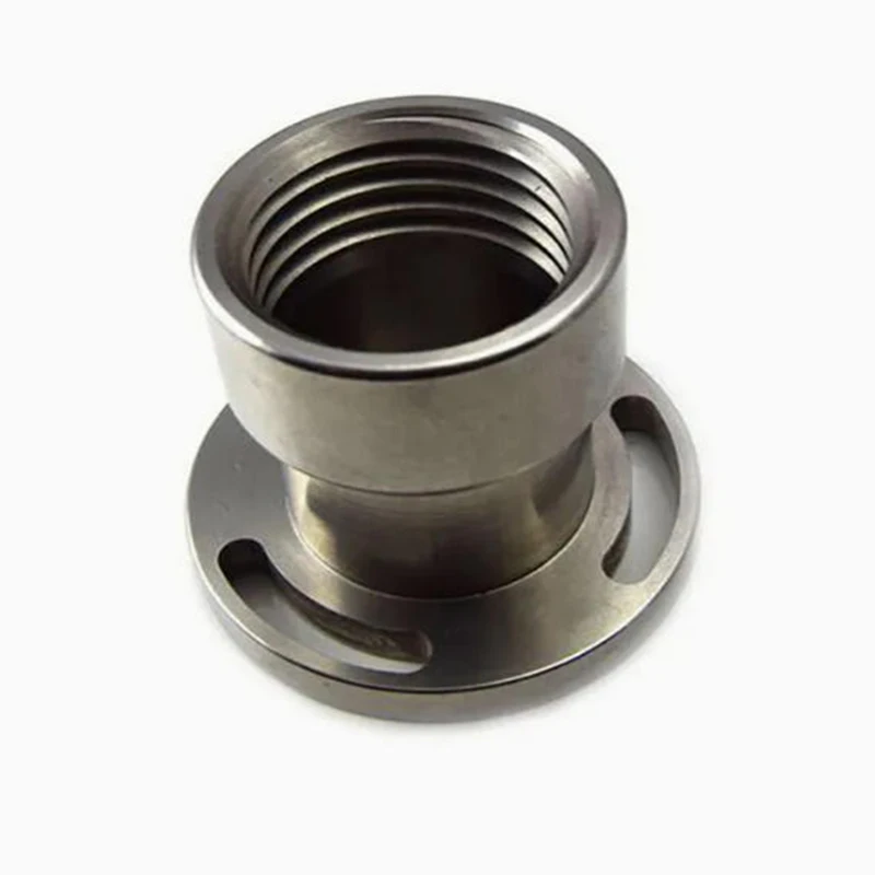 التصنيع باستخدام الحاسب الآلي شفة صلبة اقتران شفة المحرك خدمات التصنيع الصغير شفة الفولاذ المقاوم للصدأ المشتركة