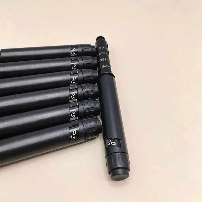 Rotary and Push Type Disposable Sterile Insulin Pen for Adjustable Growth Hormone Dosage