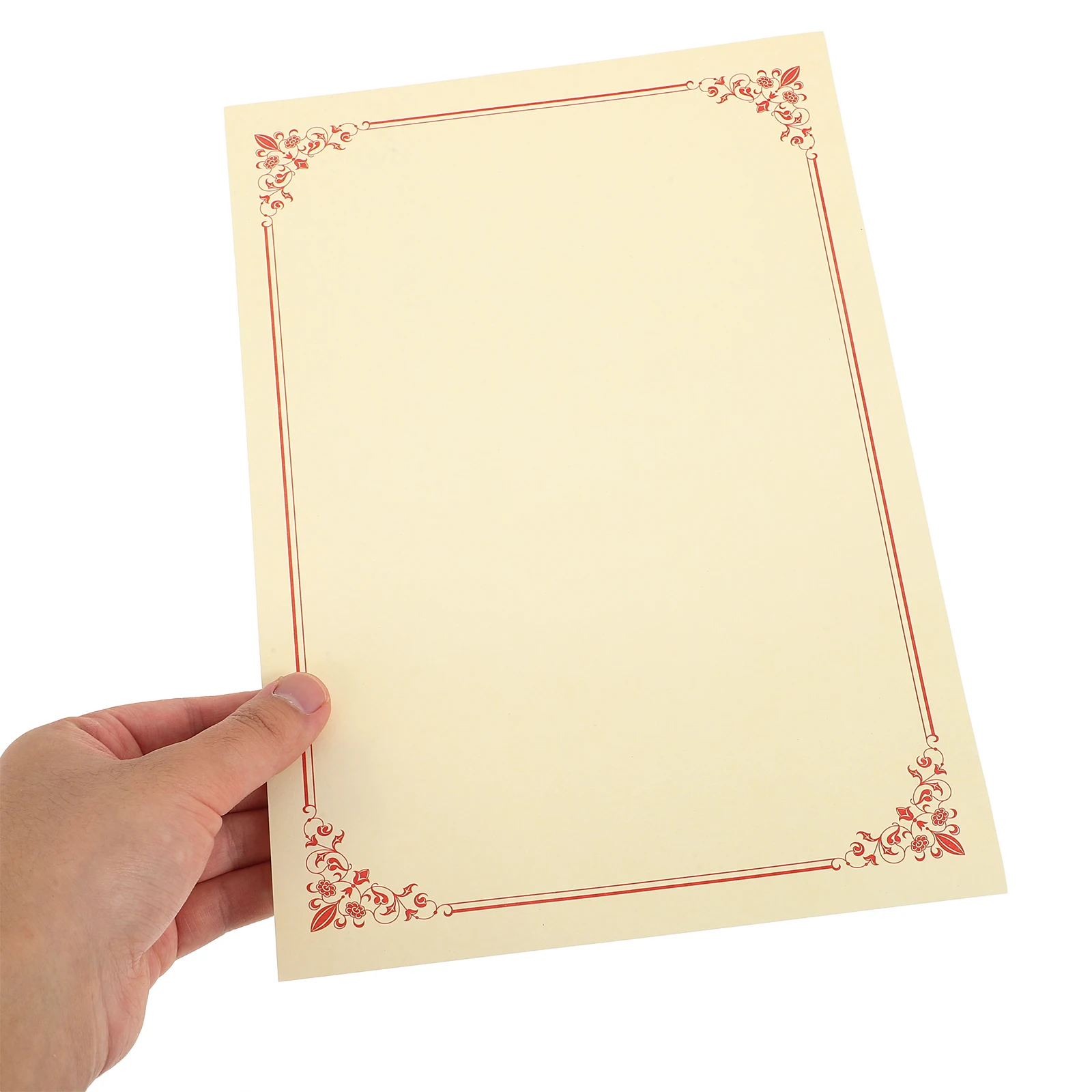 

10 Pcs Certificate of Appointment Paper Award Letter Certificates Academic Plaque Coworker Blank Student for Printing Diploma